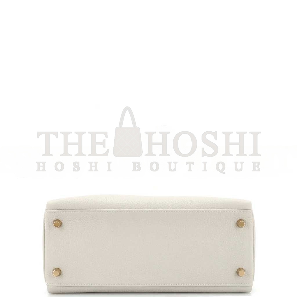 H**me5 KELLY 28 HANDBAG MUSHROOM TOGO WITH GOLD HARDWARE (28*22*10cm) Master Quality